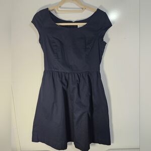 Issac Mizrahi Navy Blue Dress, Size 4